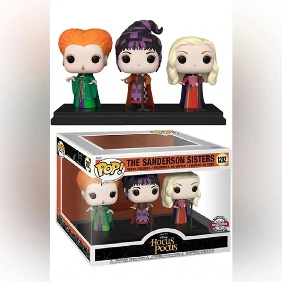 🆕 Halloween Disney Hocus Pocus I Put A Spell On You Movie Moment POP Figure - Picture 1 of 7